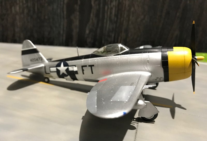 ハセガワ1/72「P-47D サンダーボルト」完成 | たけざくのプラモ