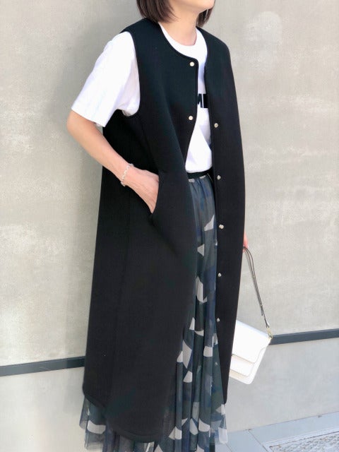 Sugar rose.ボンディングロングベスト | PRECURE FASHION BLOGのブログ