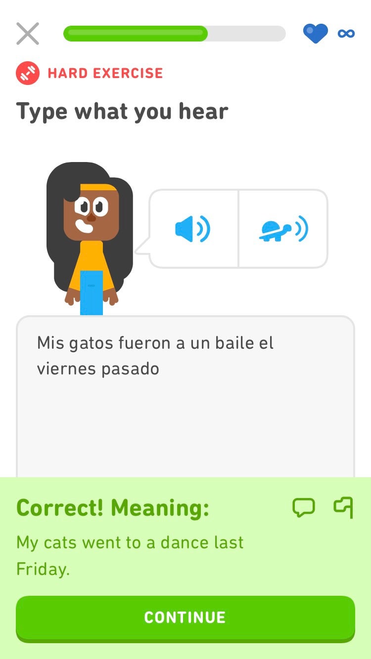 スペイン語 Duolingo １年続けました My Life With English 英語のある生活 スペイン語 ときどきイタリア語