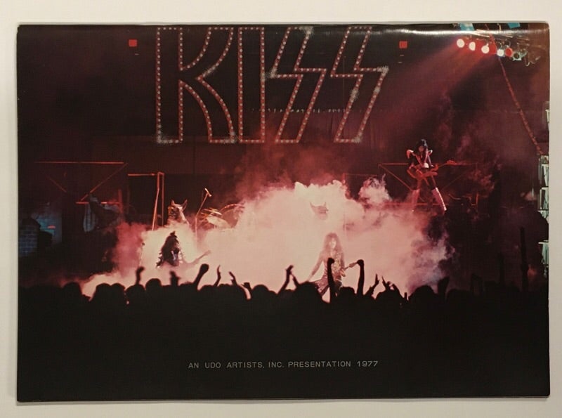 MEMORABILIA; KISS 来日コンサートのパンフレット。 | 西新宿レコード ...