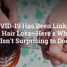 コロナウイルス感染による後遺症に大量の抜け毛や薄毛の方は感染率の高いと論文発表の記事より