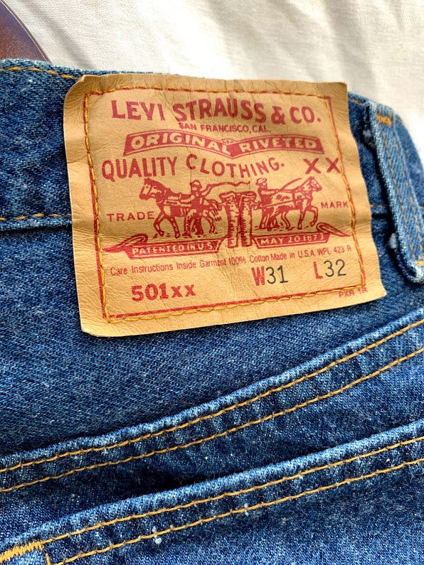 LEVI'S 501 Made In USA Pt.2 & B.A Poach