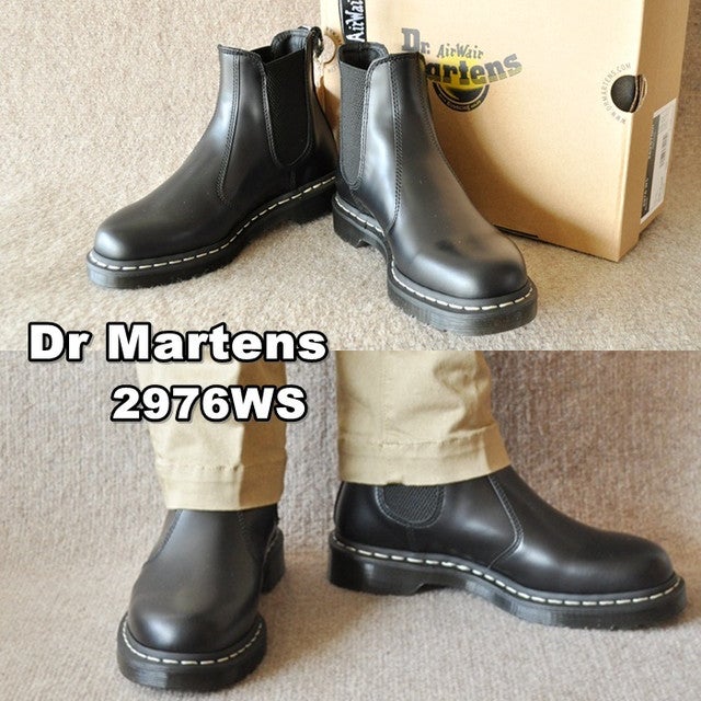 ドクターマーチン Dr.Martens 2976 WS(ホワイトステッチ 