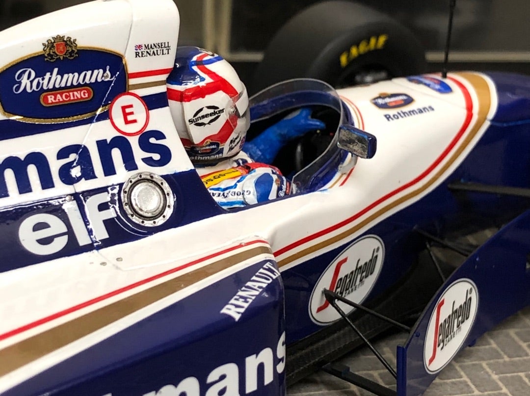 F-1コレクション:ウイリアムズ・ルノーFW16B(フジミ)マンセル F-1コレクション:ウイリアムズ・ルノーFW16B(フジミ)マンセル
