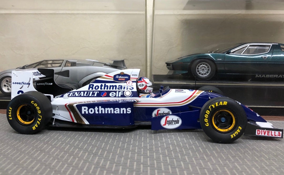 F-1コレクション:ウイリアムズ・ルノーFW16B(フジミ)マンセル F-1コレクション:ウイリアムズ・ルノーFW16B(フジミ)マンセル