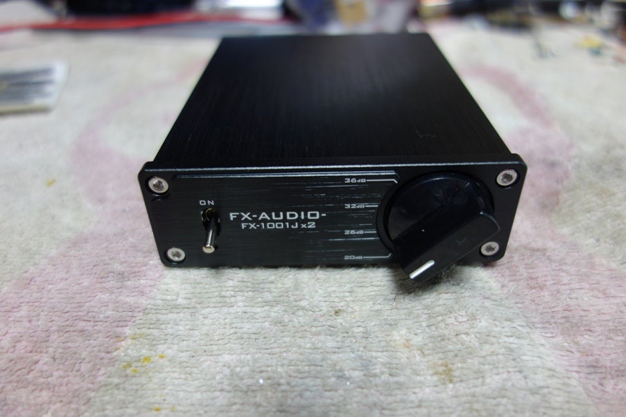 デジタルアンプFX-AUDIO- FX-1001Jx2の音質改善 | ６０歳から自作 