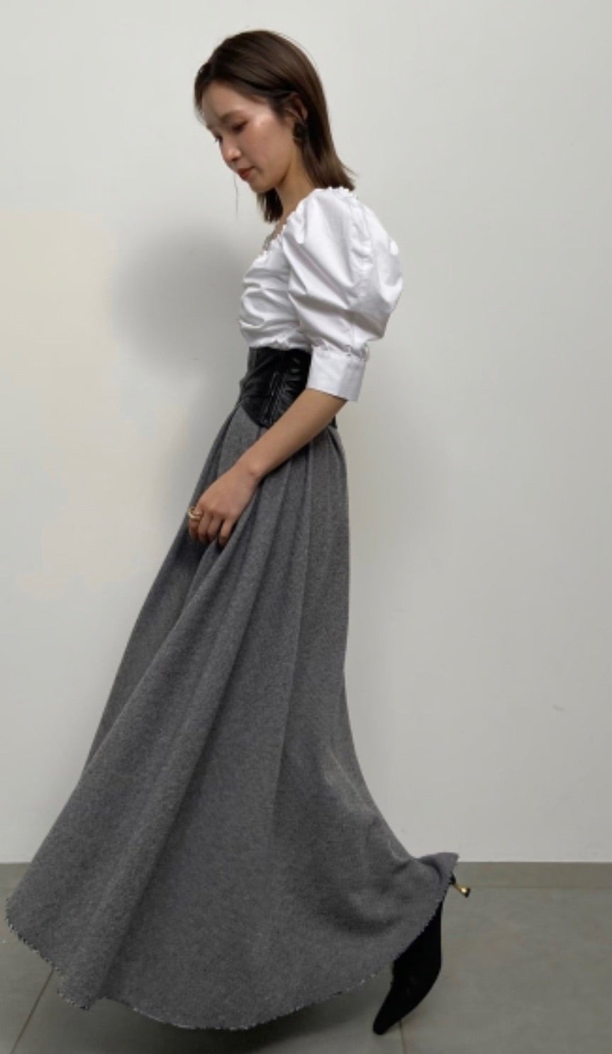 SNIDEL♥アシンメトリーデザインスカート | FLATBAR BLOG