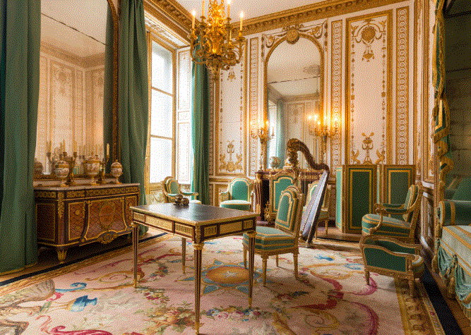 ヴェルサイユ宮殿 マリーアントワネットの書斎 私達のパリ ノートル パリ Notre Paris パリ フランスにご旅行される方の為に