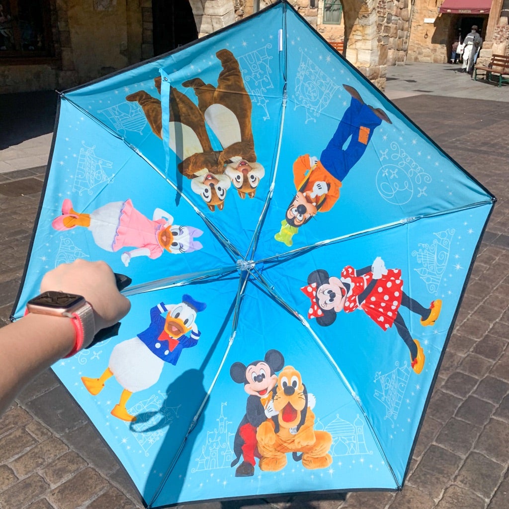 もちろん購入 話題のtdr実写デザイン折りたたみ傘 いろいろ大好き ディズニーブログ