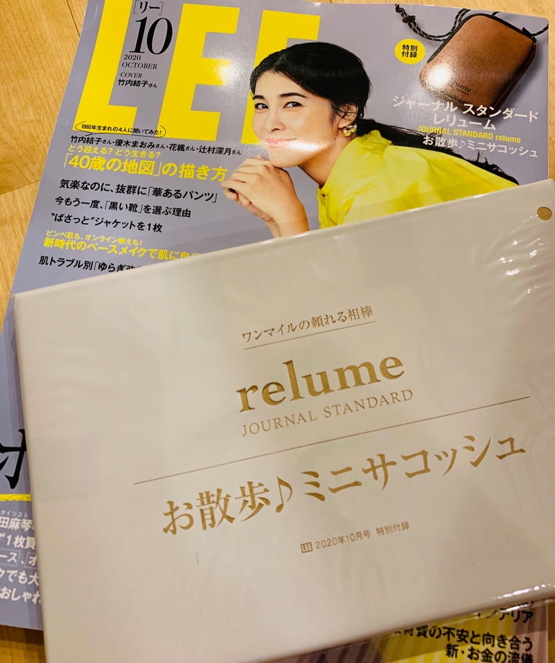 82%以上節約 ❤️ LEE 2020 10月号付録 レリューム お散歩 ミニ