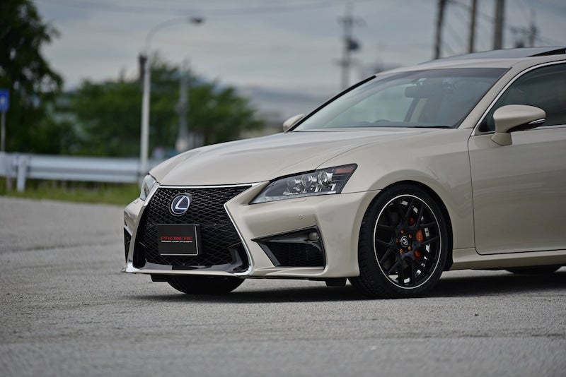 LEXUS GS フロントリップスポイラー取り付け | ESPRITスタッフブログ