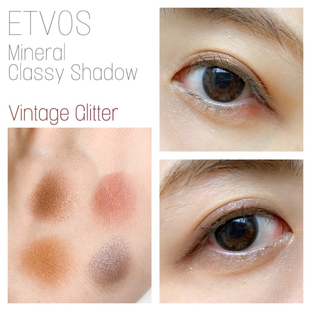 ETVOS】Mineral Classy Shadow - Vintage Glitter | LiFE Scrapbook
