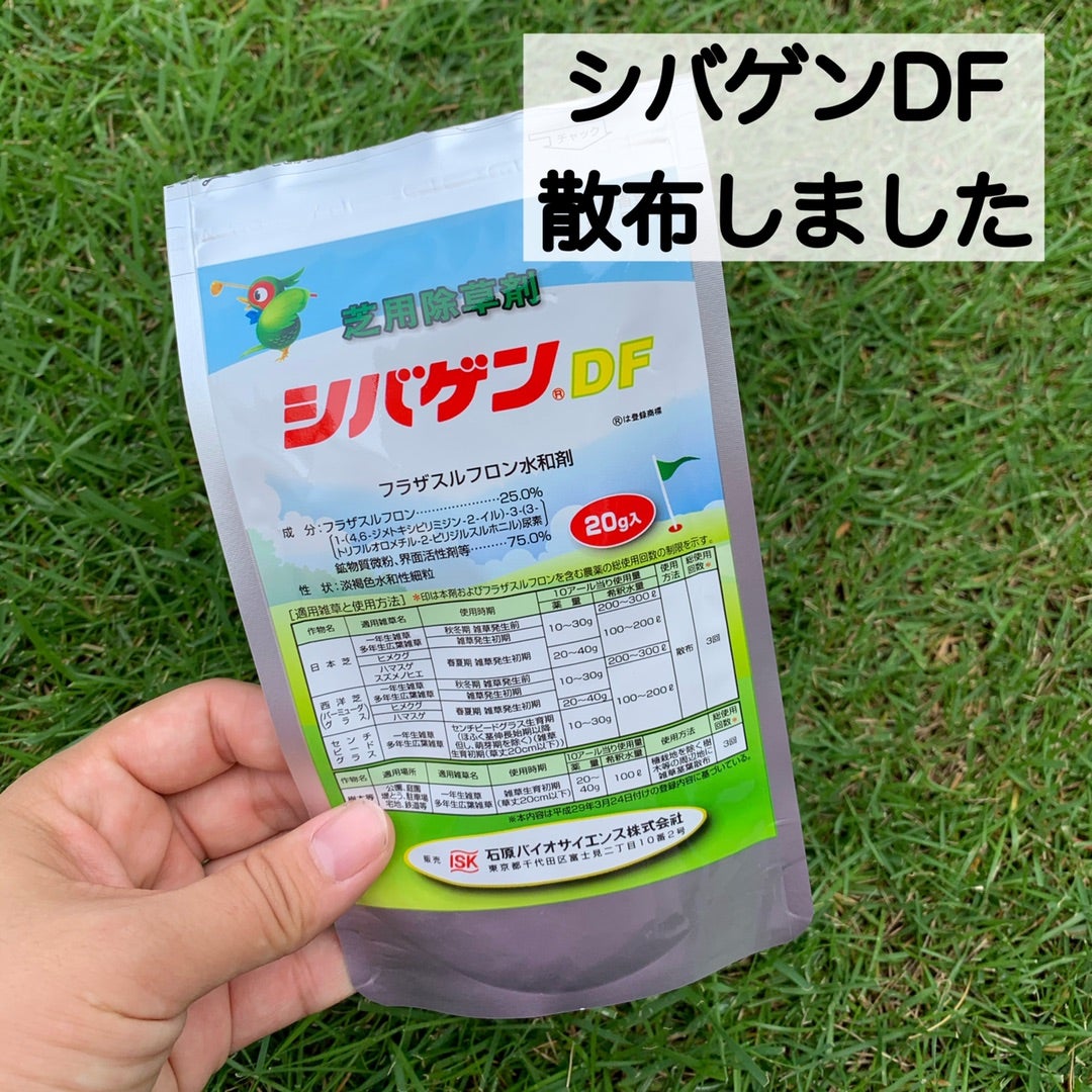 シバゲンDF 芝生の除草剤 効果と注意点 コスパの良さは最高！ | 芝生の育て方 おすすめアイテムの紹介！楽しく楽に芝生管理