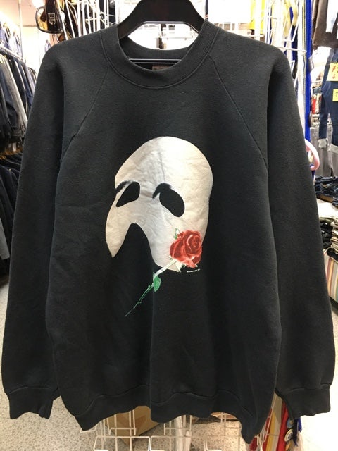 USA製 ヴィンテージ 90s フルーツオブザルーム オペラ座の怪人 USA製 ヴィンテージ 90s フルーツオブザルーム オペラ座の怪人