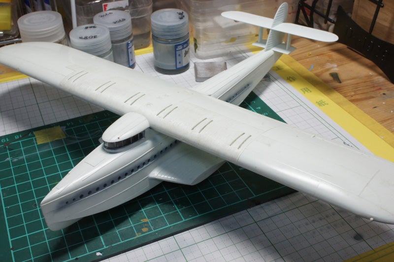 ドルニエDo-X(大滝1/144) | 複葉機と昆虫マクロの世界 ドルニエDo-X(大滝1/144) | 複葉機と昆虫マクロの世界