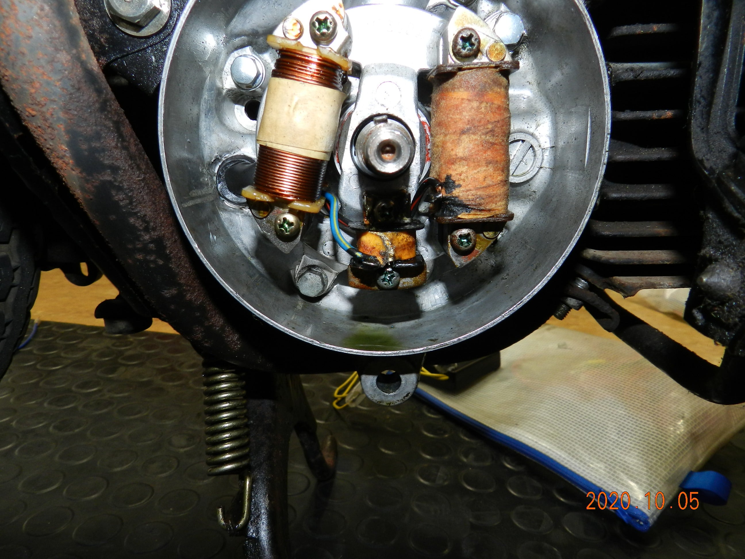 お仕事でホンダ モトコンポのお相手 | 退職してバイク電装屋