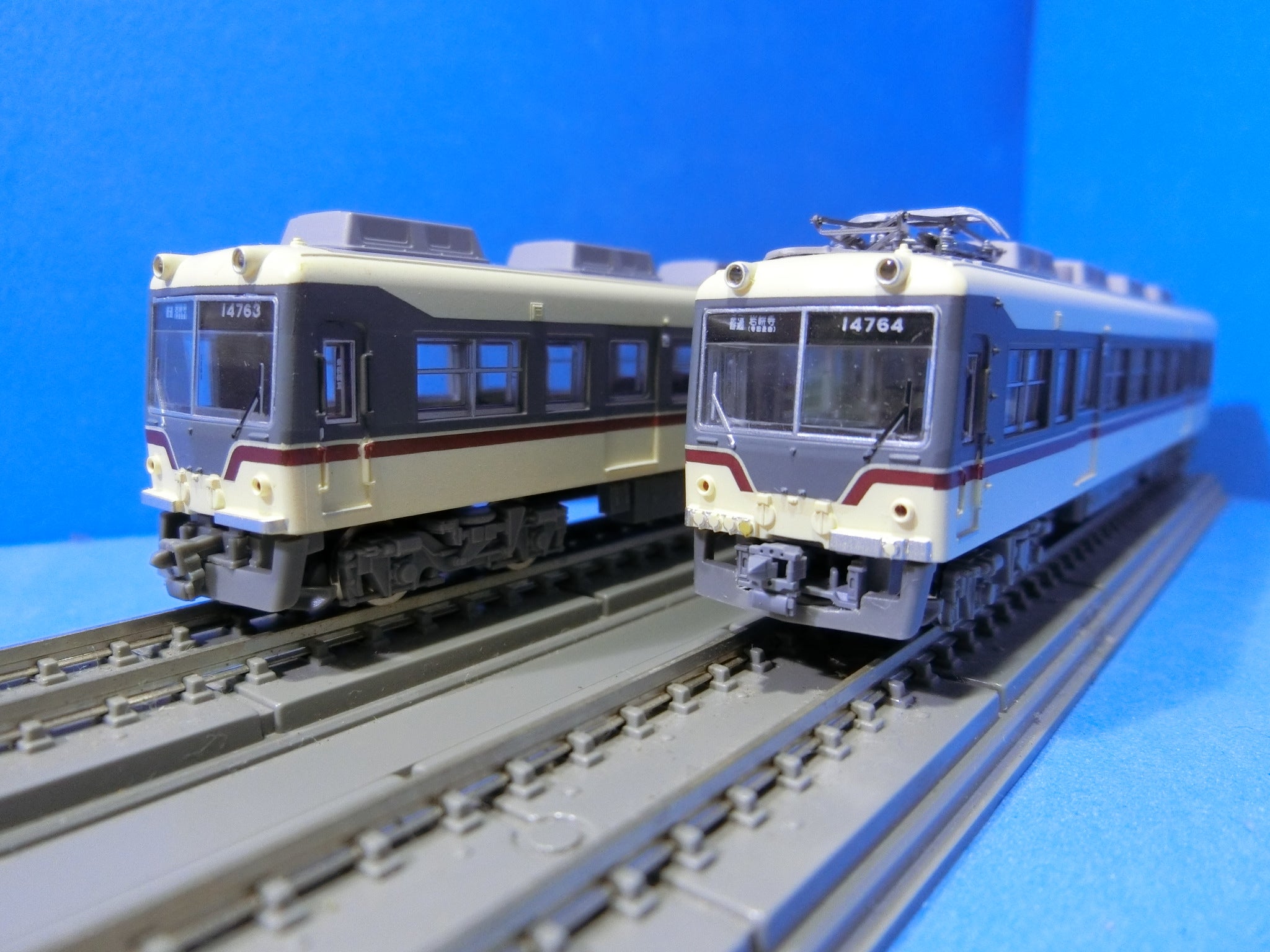 鉄コレ富山地方鉄道１４７６０形をついにＴＮ化 | きままな鉄道模型