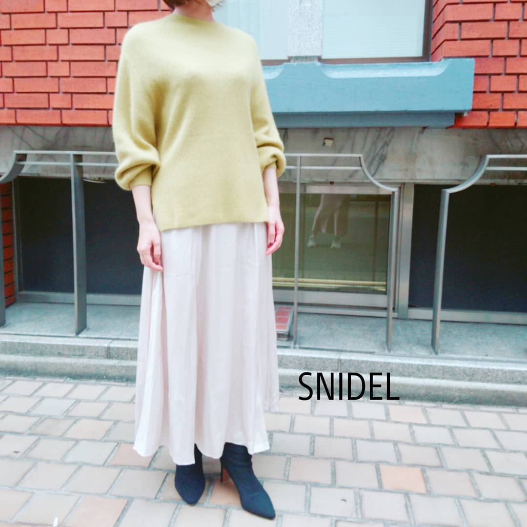 SNIDEL ニットスカートセットアップ | English rosaのBLOG