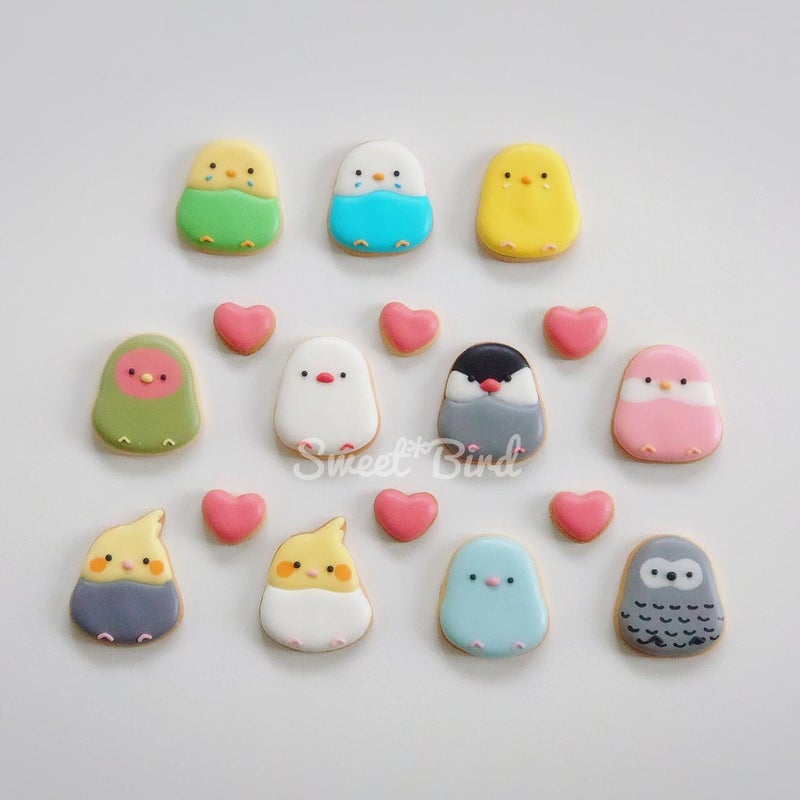 お知らせ インコクッキー販売情報 千葉県 松戸 アイシングクッキー デコレーションケーキ教室 Sweet Bird
