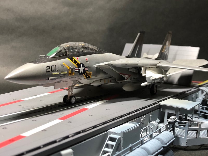 ファインモールド 1/72 F-14A トムキャット⑤ 最終回 | ドラゴンのラジコン日記
