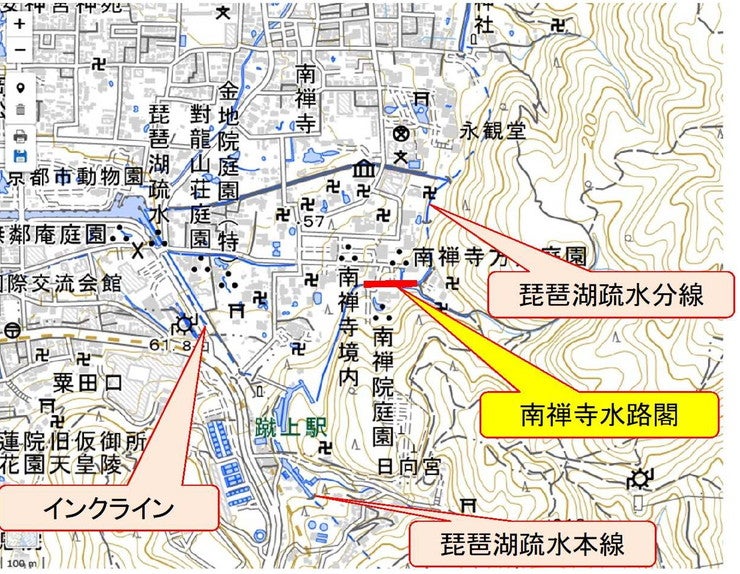 琵琶湖疏水分線にある南禅寺水路閣は 田辺朔郎博士がローマ式水道を模してデザインしていた 遺構巡りと旅日誌