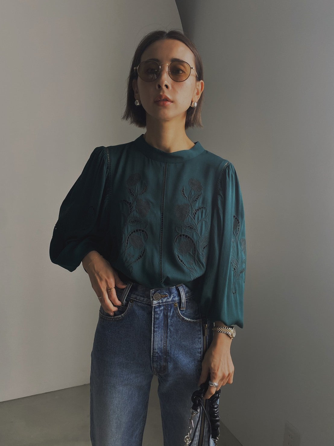 即完売のLADY EMBROIDERY PUFF BLOUSEが緊急再販売決定♡ | 黒石 即完売のLADY EMBROIDERY PUFF BLOUSEが緊急再販売決定♡ | 黒石