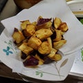 【秋レシピ】サツマイモの素揚げ