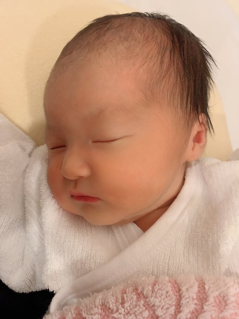 赤ちゃんの寝顔だよ 川崎希オフィシャルブログ のぞふぃす ｓクローゼット By Ameba