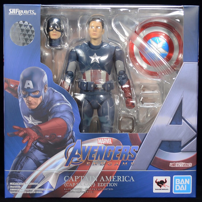 S.H.F キャプテン・アメリカ ‐《CAP VS. CAP》 EDITION‐ レビュー | @in's Hobby Room