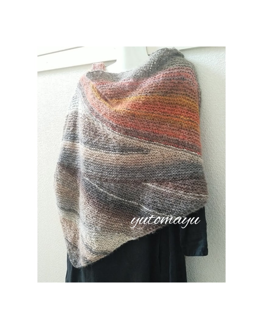 完成】ベルンド・ケストラーさんのショール | 編み物講師・作品販売 in