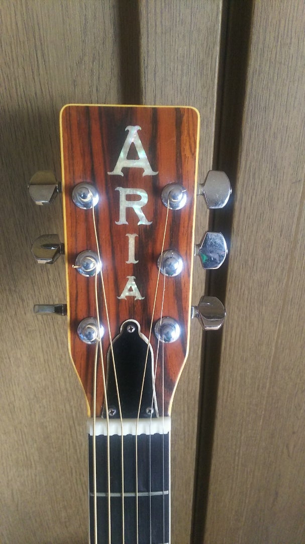 Aria W- 380・ハカランダ・指板エボニー | ゆずマンのギター説明ブログ