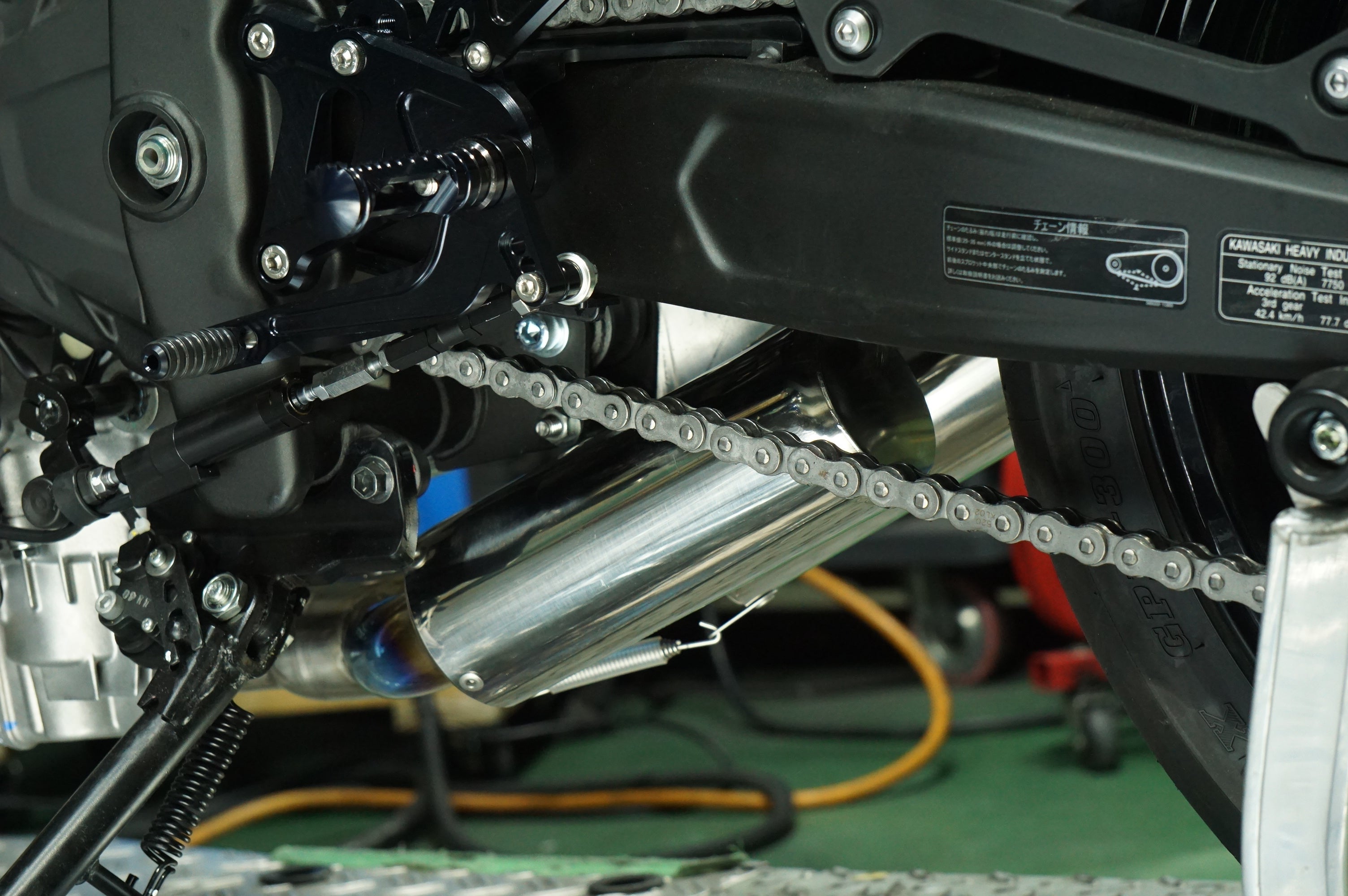 ZX-25R フルチタン メガホン 製品仕様完成! | OVER Racing ZX-25R フルチタン メガホン 製品仕様完成! | OVER Racing