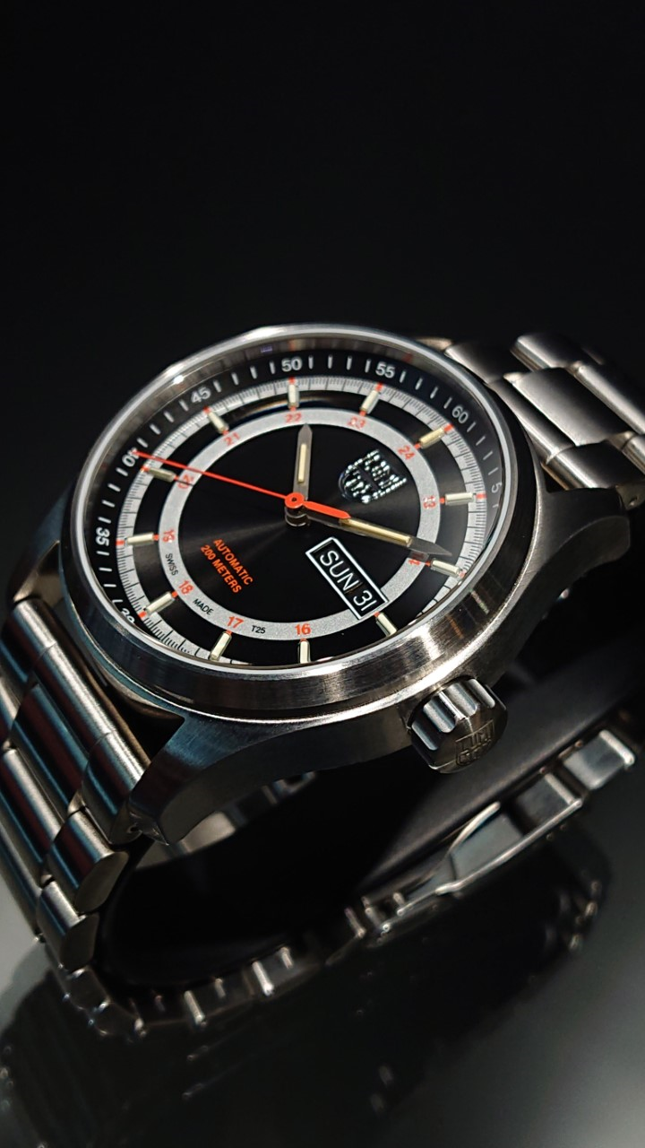 LUMINOX ルミノックス Automatic デイト 自動巻き 腕時計 ネイビー 