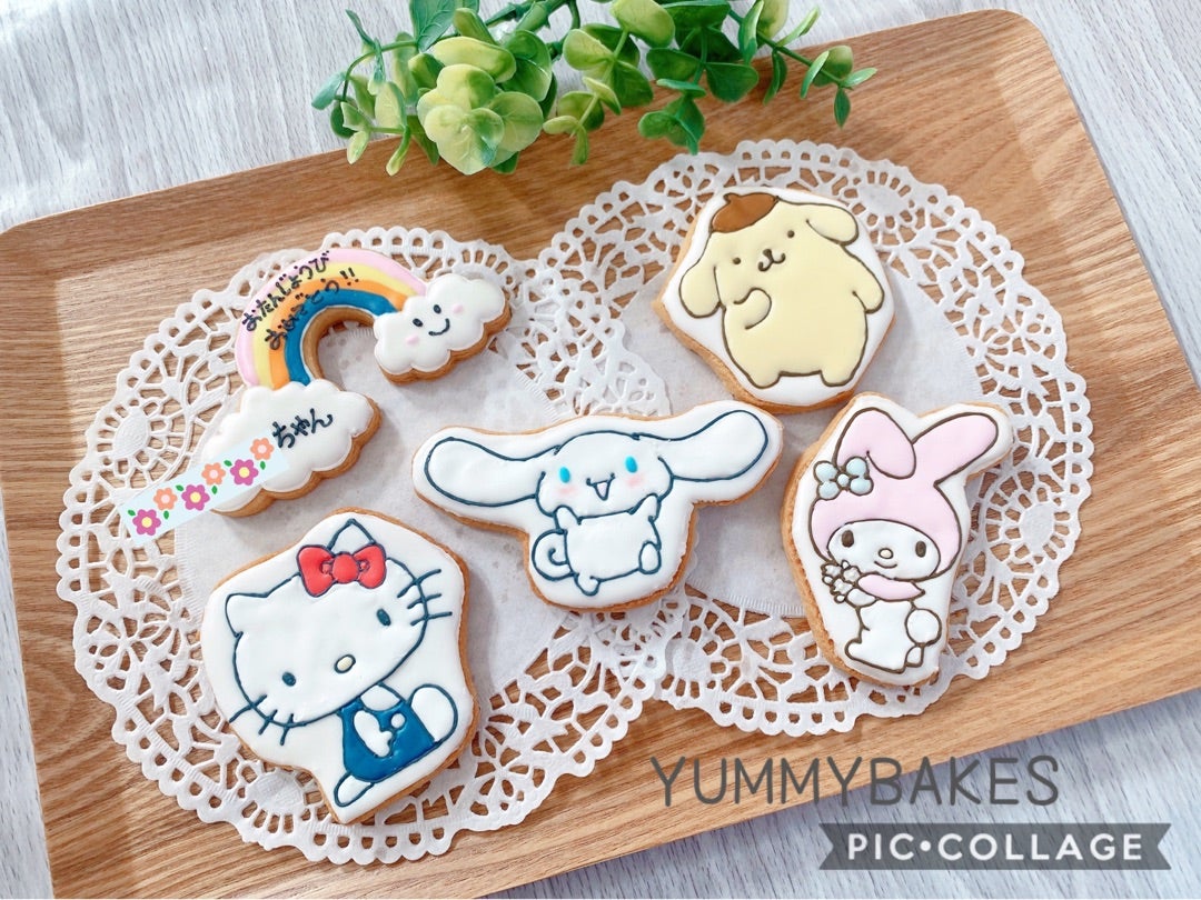 オーダーアイシングクッキー ケーキ アイシングクッキー お菓子教室 Yummy Bakes 東京荒川区