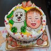 2歳のお誕生日ケーキの画像