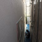 住宅塗り替え1階外壁パターン塗り完了ですの記事より