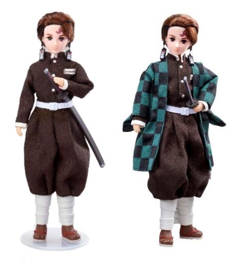 タカラトミー、「鬼滅の刃」と「リカちゃん」のコラボ人形2種を発売 
