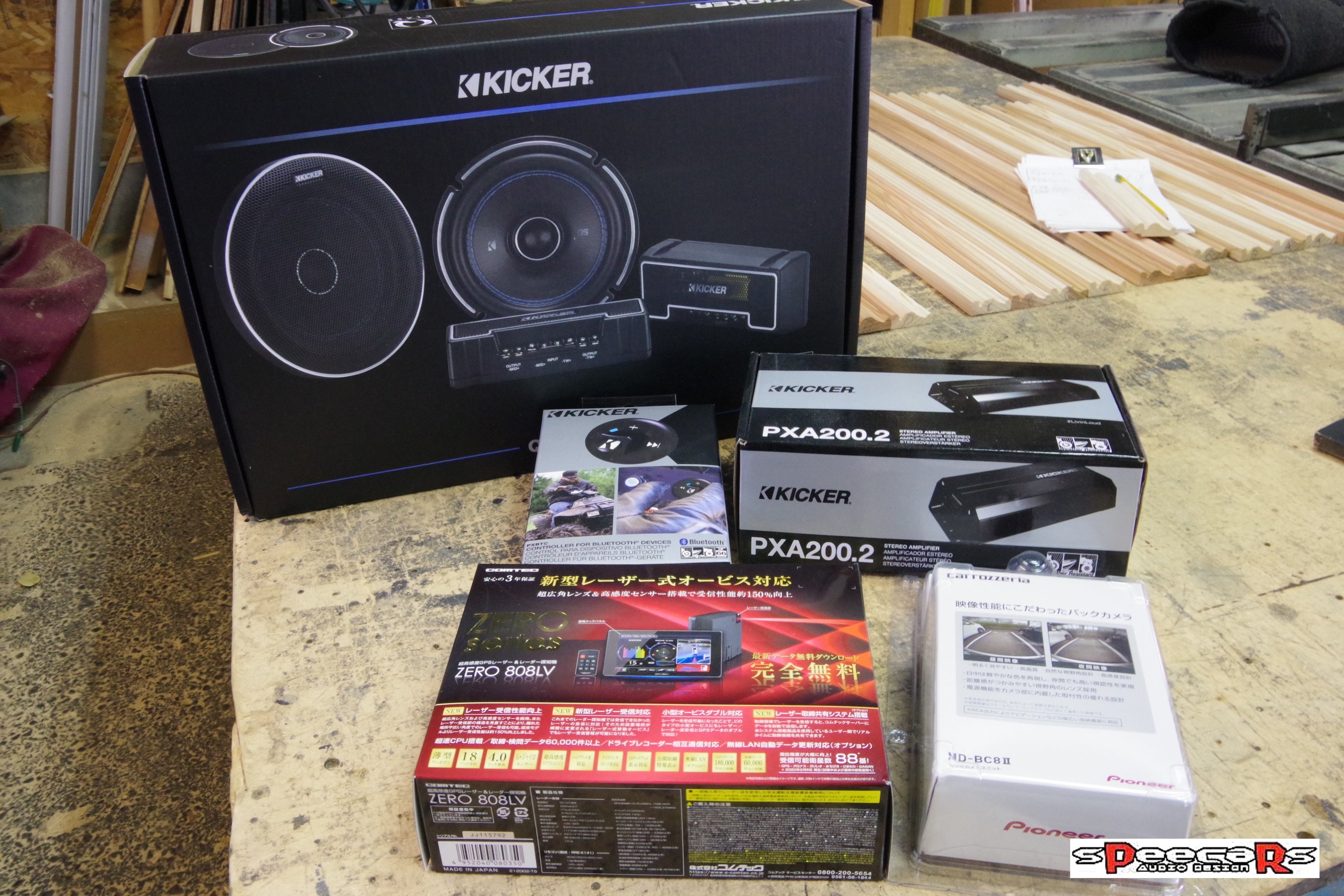 HONDA NSX × KICKER | sPeecaRs yassの目ん玉