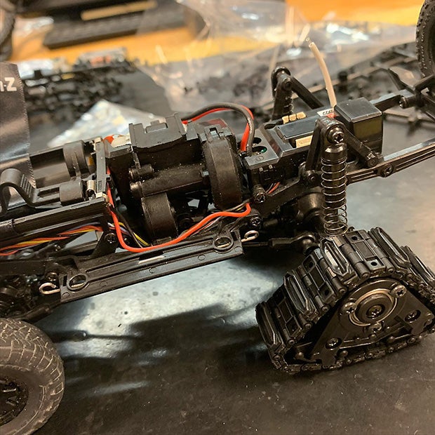 ミニッツ4x4用キャタッピを制作中 | Mini-Z Garage