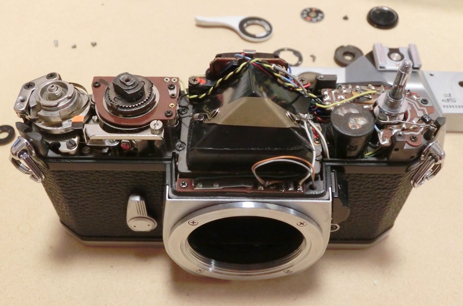 PENTAX SPF (SPOTMATIC F)銀塩カメラ 中古 分解・掃除 | hobbyvariety