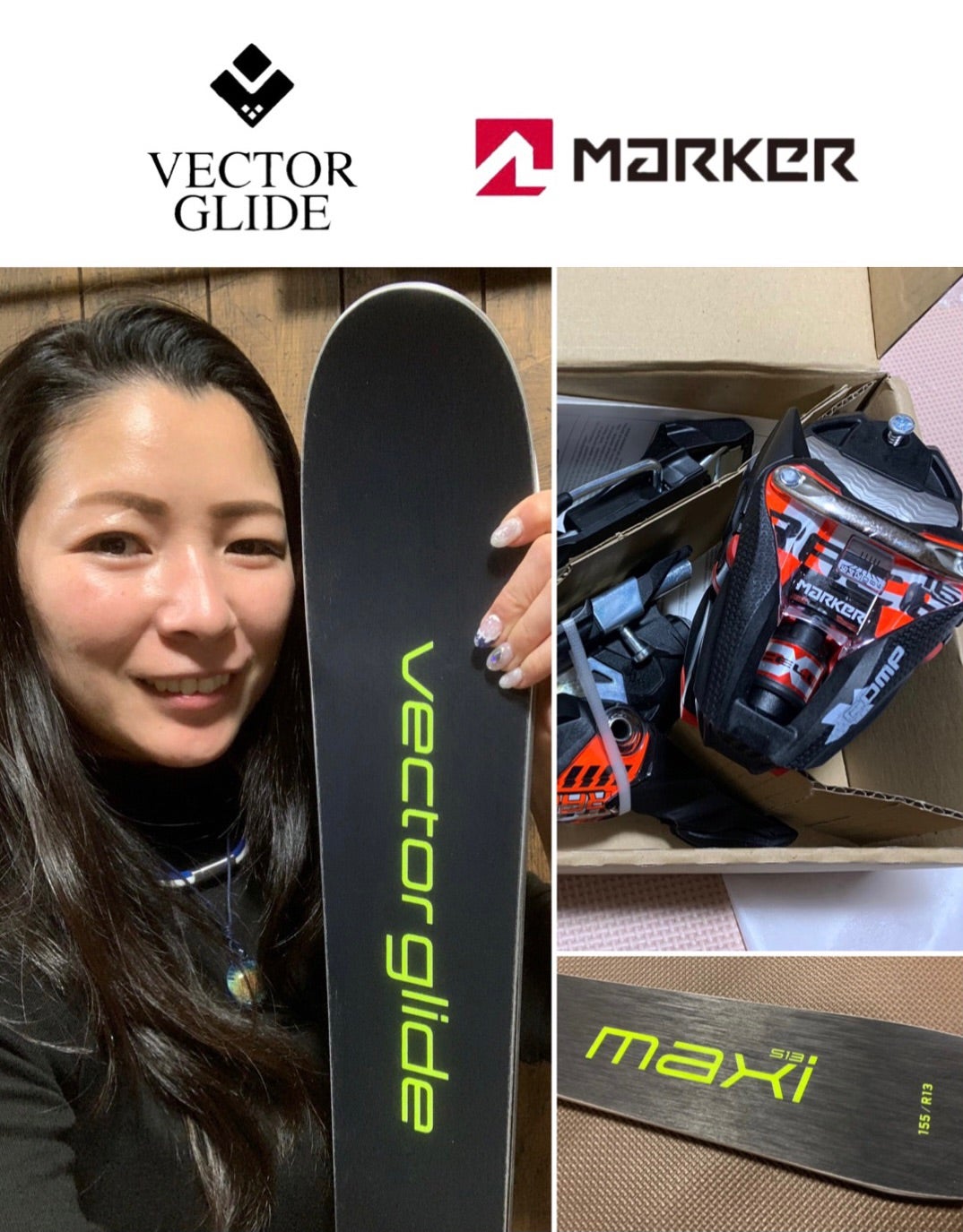 Vectorglide maxi m25 ベクターグライド スキー 板 | d-edge.com.br
