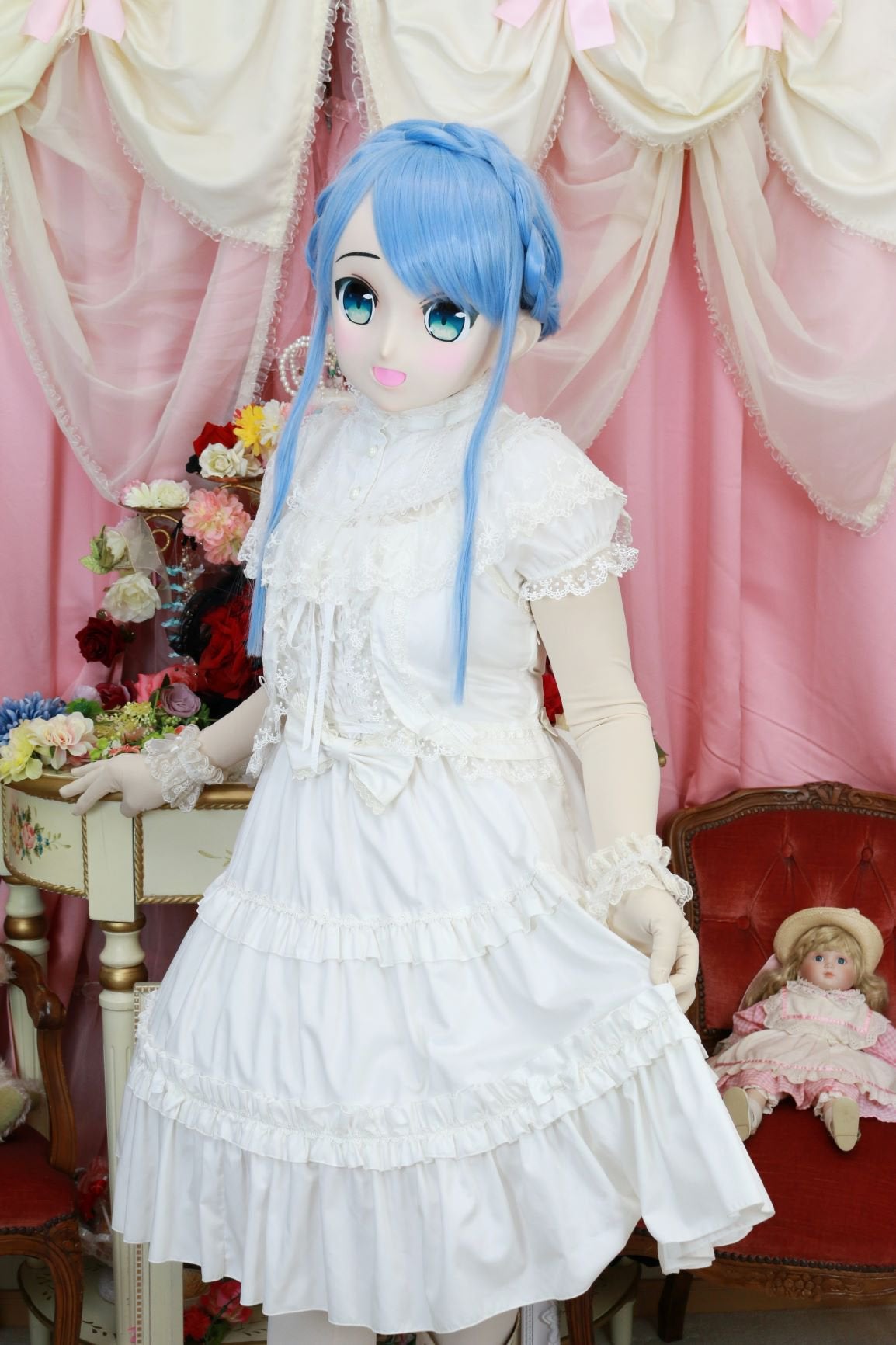 ドールマスク(むに面)の撮影をしました!KAWAII-89ちゃん ドールマスク(むに面)の撮影をしました!KAWAII-89ちゃん