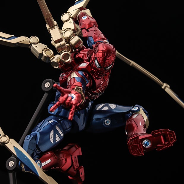 製品レビュー】ファイティングアーマー アイアン・スパイダー | 千値練 ...