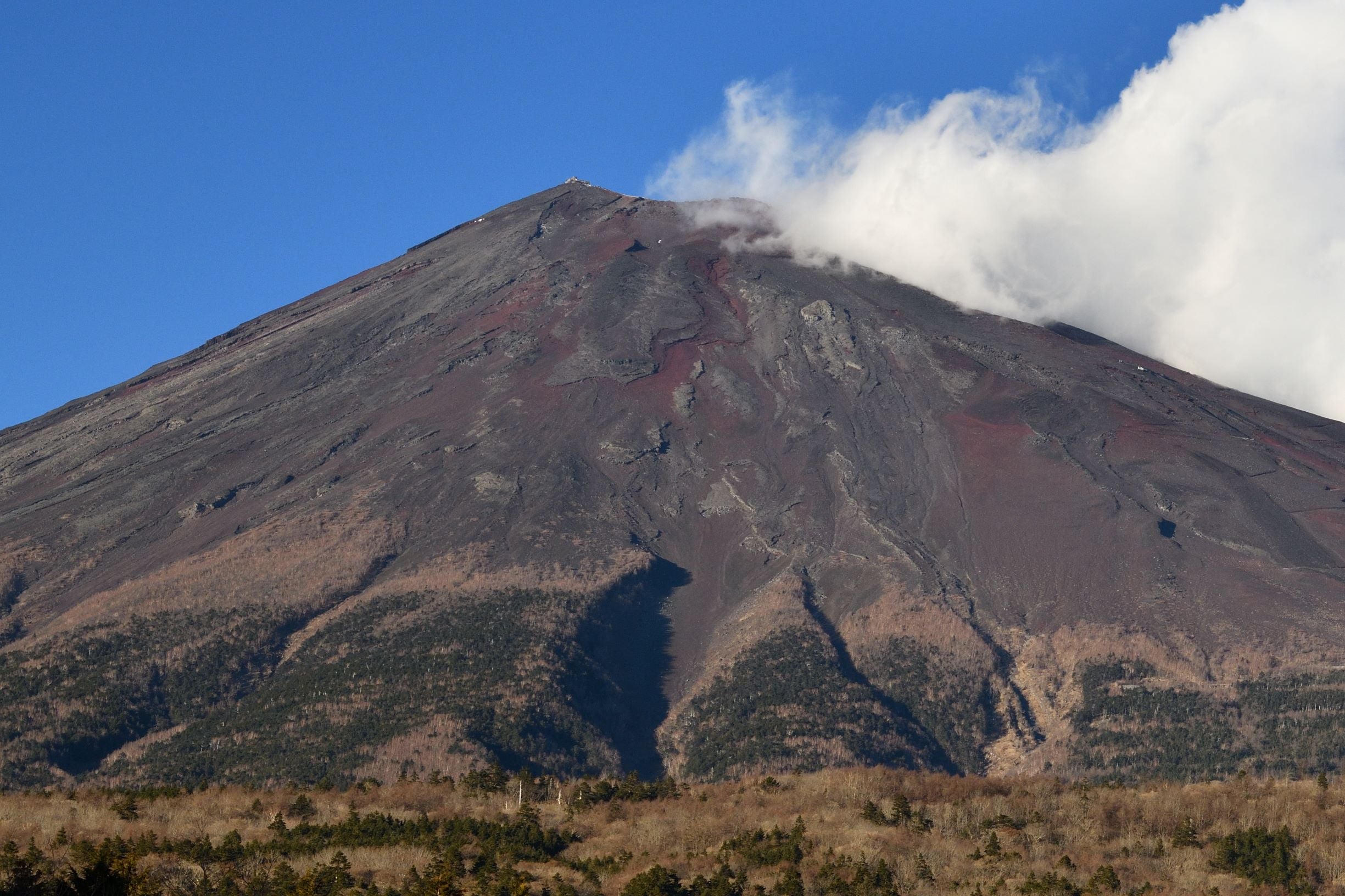 赤銅色 富士山 | カワサキ タツミ の ブルーグラスなアウトドアライフ