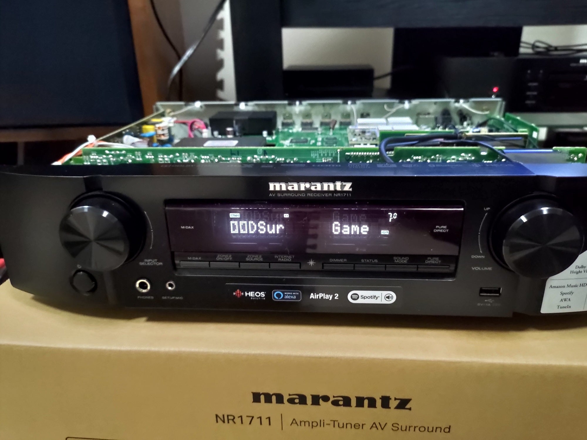 ＡＶアンプ marantz NR1711 Ｇｏｏｄ | 猫大好きのブログ