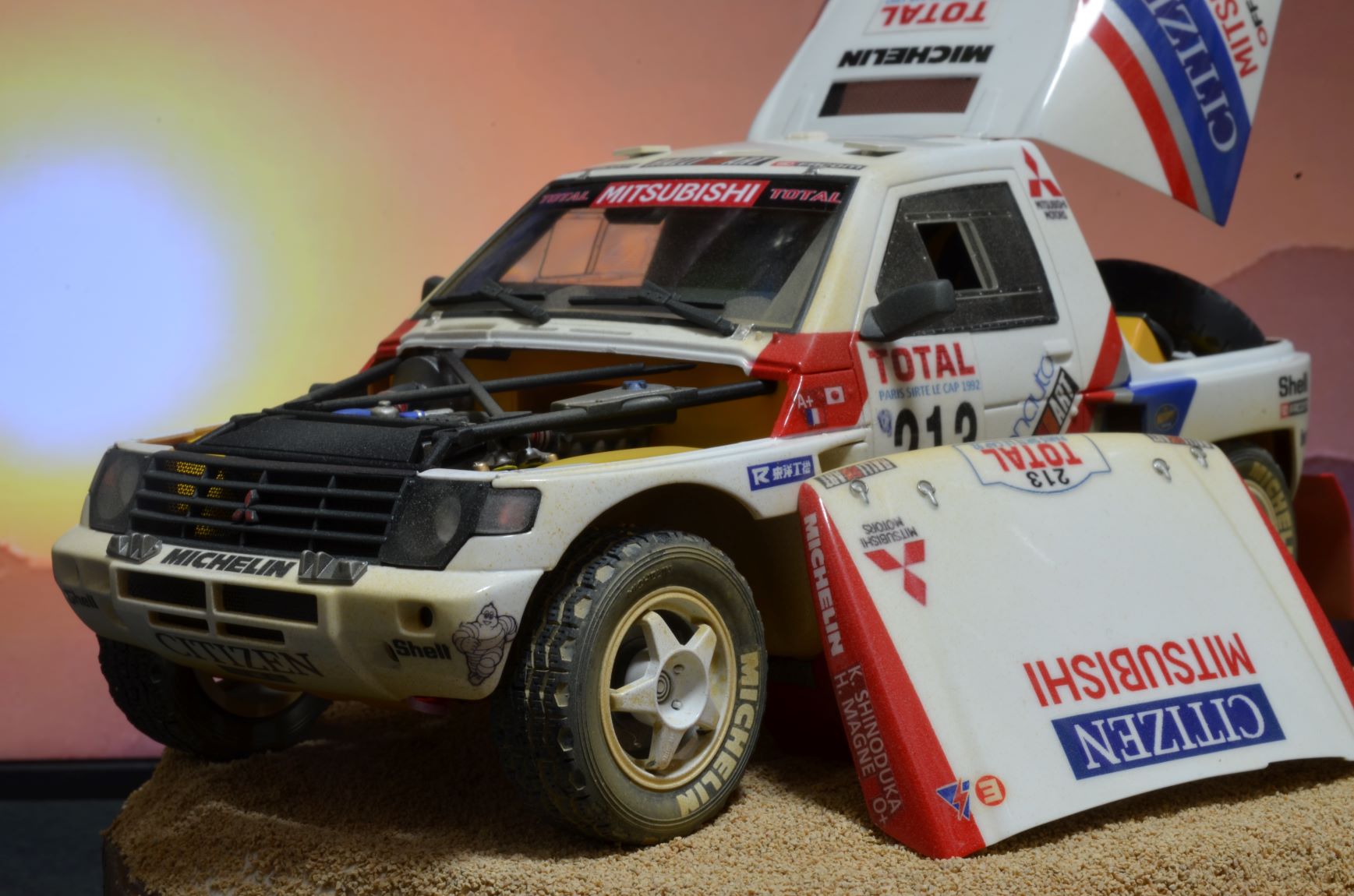 TAMIYA 1/24 三菱パジェロ '92 パリ-ルカップ | A's TAMIYA 1/24 三菱パジェロ '92 パリ-ルカップ | A's