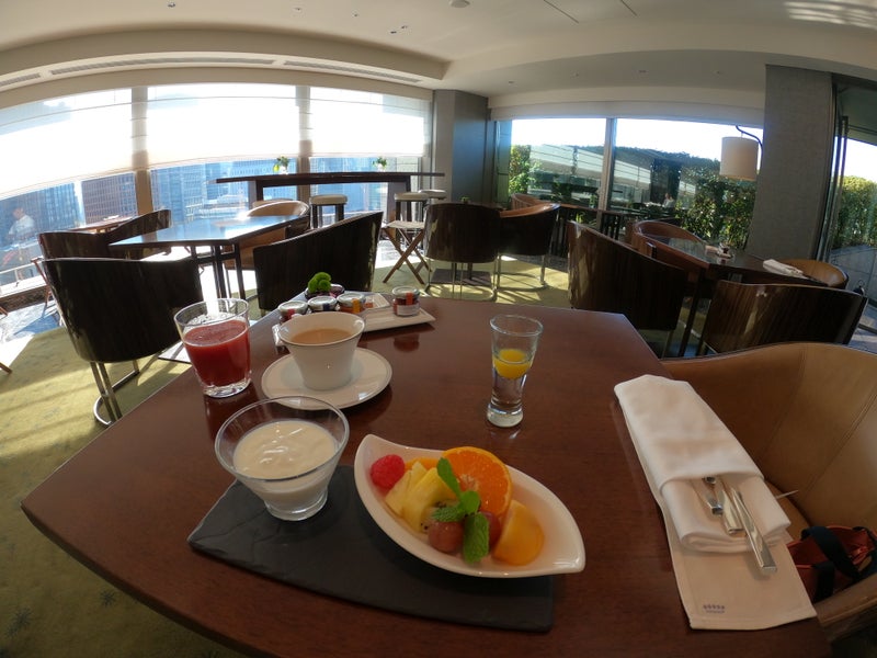 《パレスホテル東京》宿泊記： クラブラウンジでの朝食