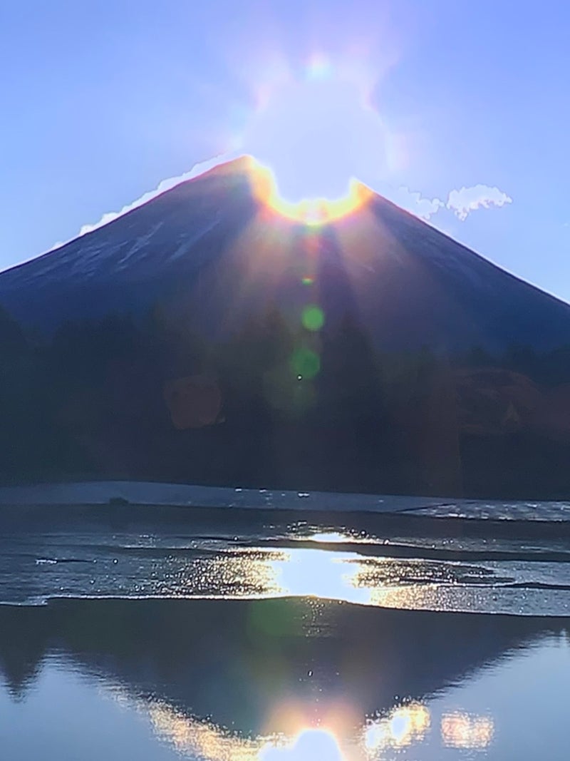 初日の出と富士山 裸のアンドレの独り言