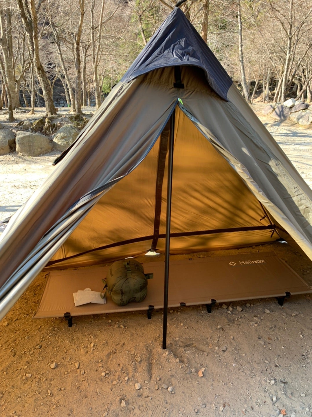 軽いワンポールテント Yoka TIPI 冬用テント | DIYリフォームとソロ