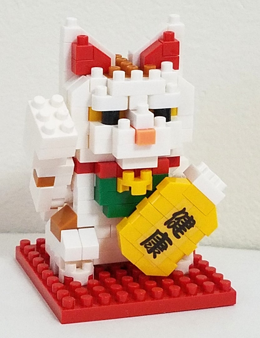 独創的 カワダ ナノブロック nanoblock 招き猫 NBC_031 econet.bi